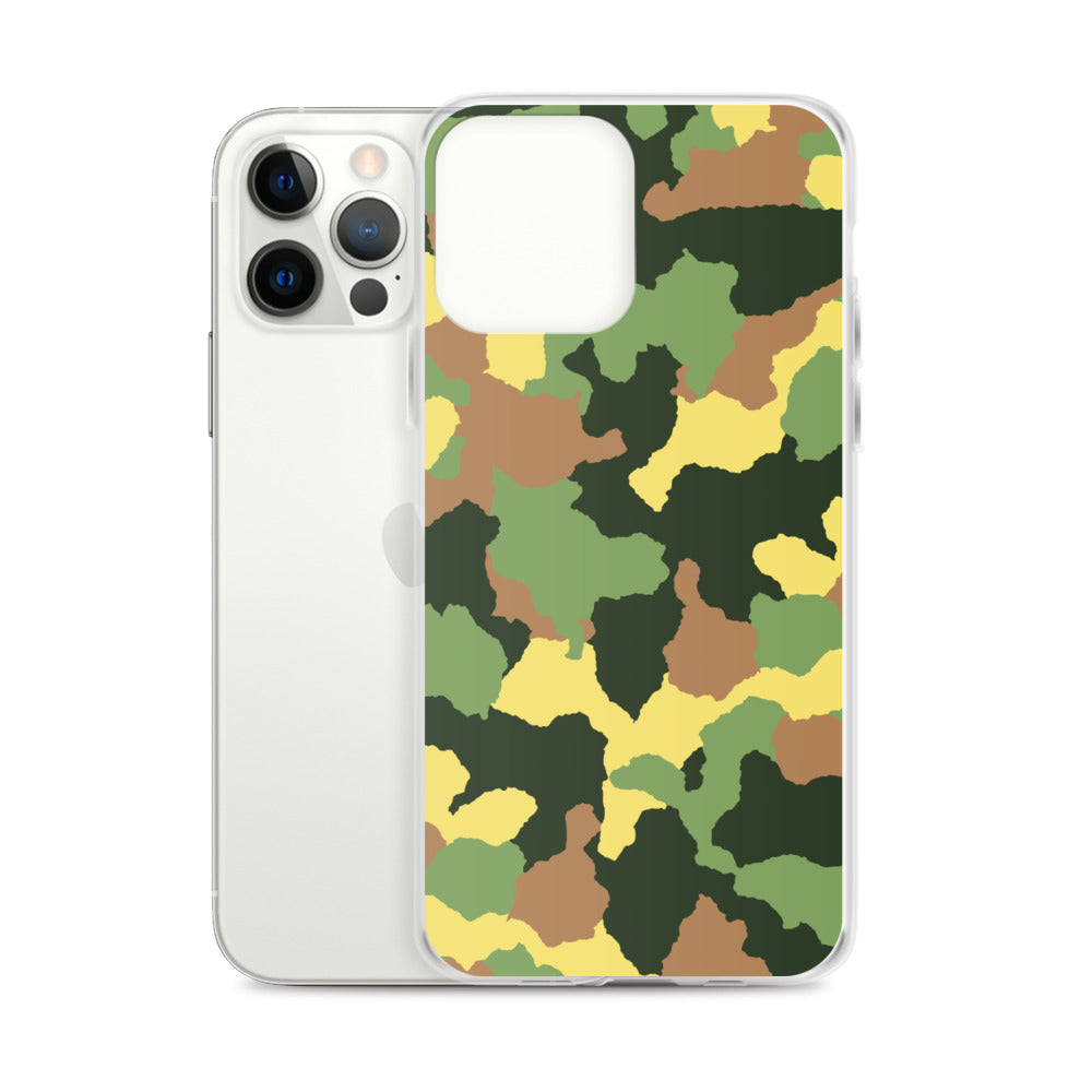Camouflage Print iPhone Cases