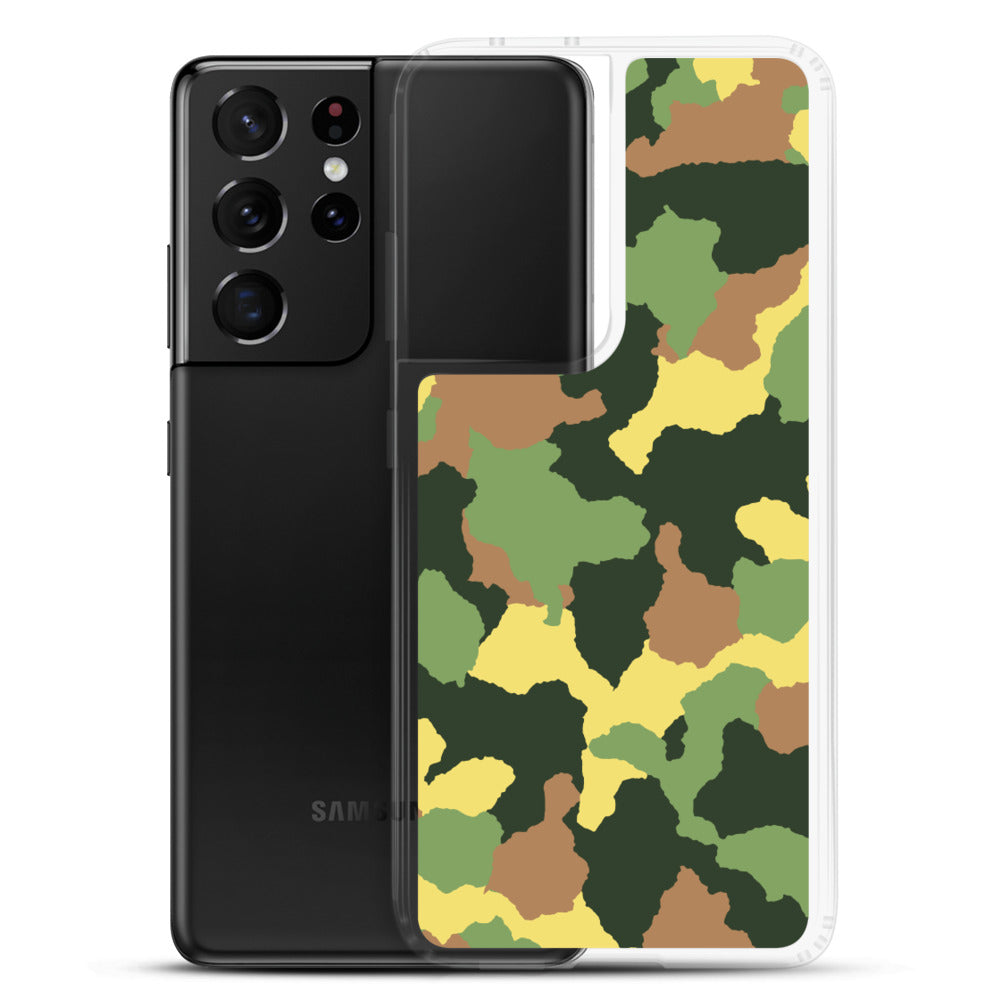 Camouflage Print Samsung Cases